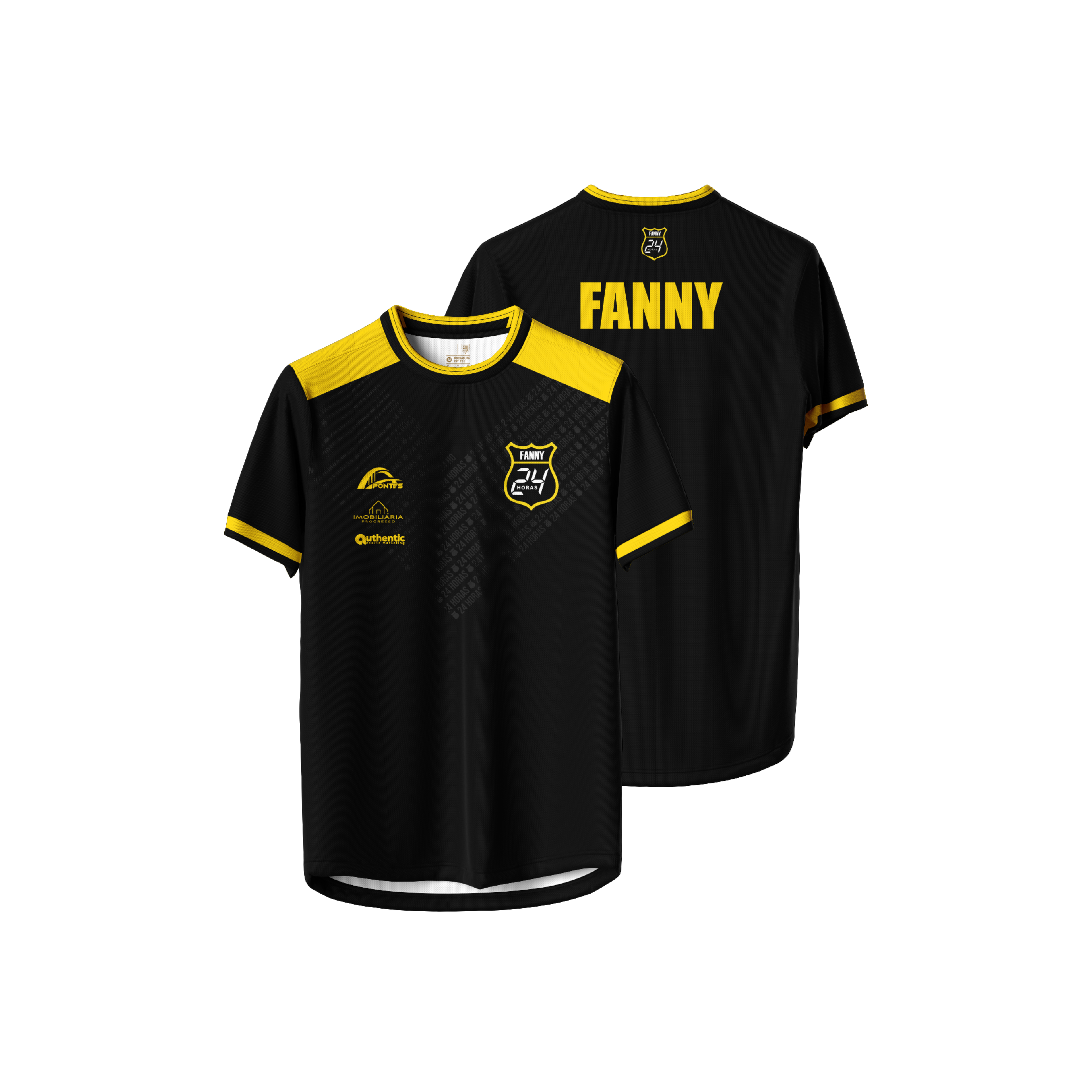 Conjunto Preto Passeio Fanny 24 Hrs