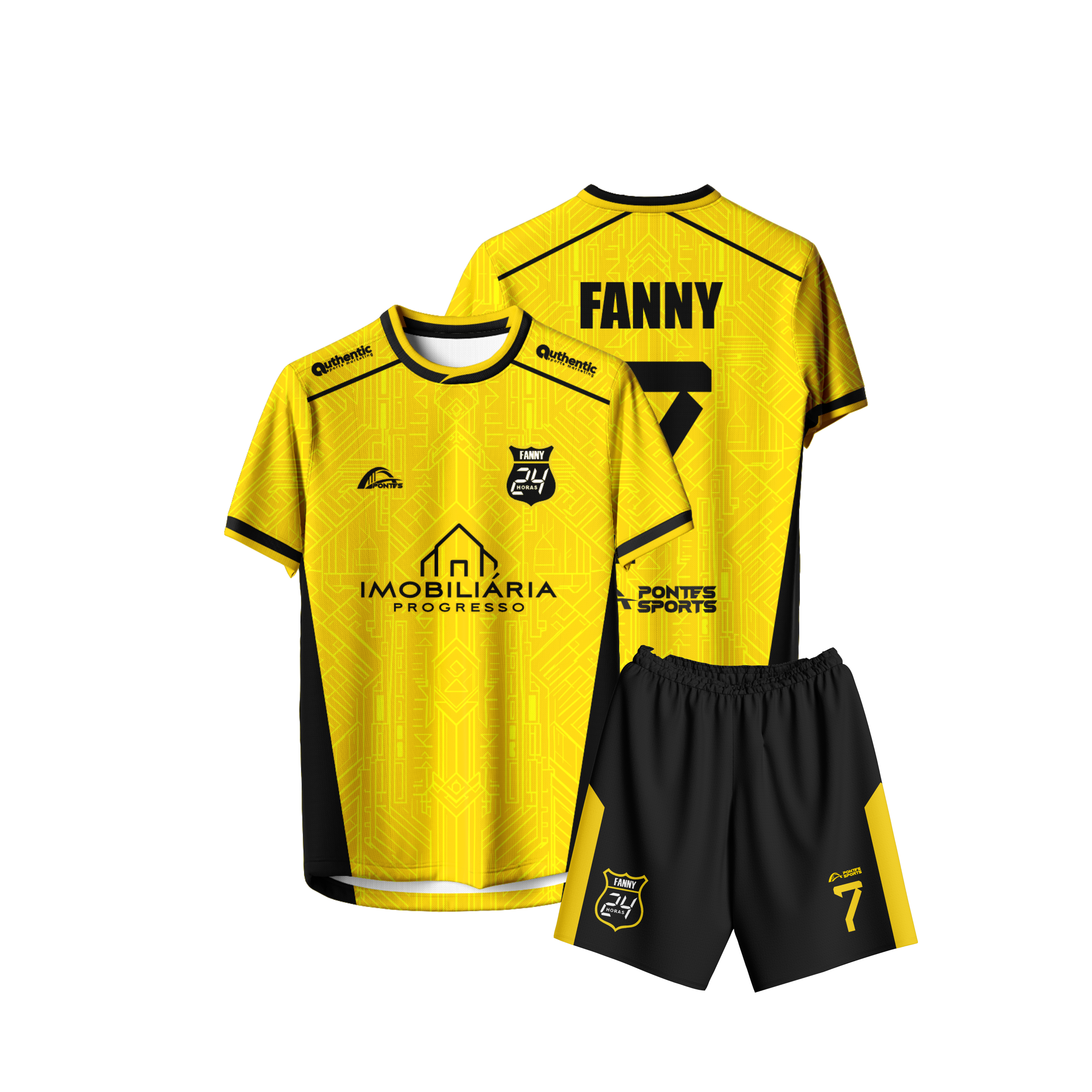 Uniforme Linha 01 - Fanny 24 Hrs