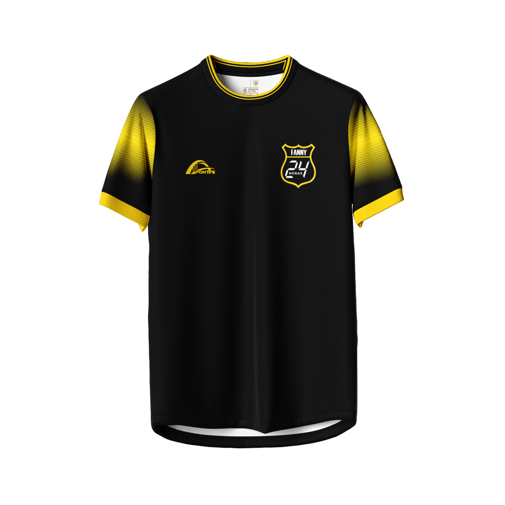Camisa Passeio Preta 02 Fanny 24 Hrs